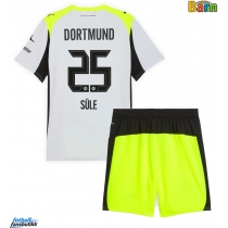 Borussia Dortmund Niklas Sule #25 Bortedraktsett Barn 2025-26 Kortermet (+ Korte bukser)